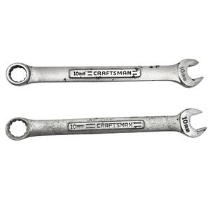 Vintage Craftsman 10mm Combination Wrench Set Forged Steel USA‎ Mechanic Tools